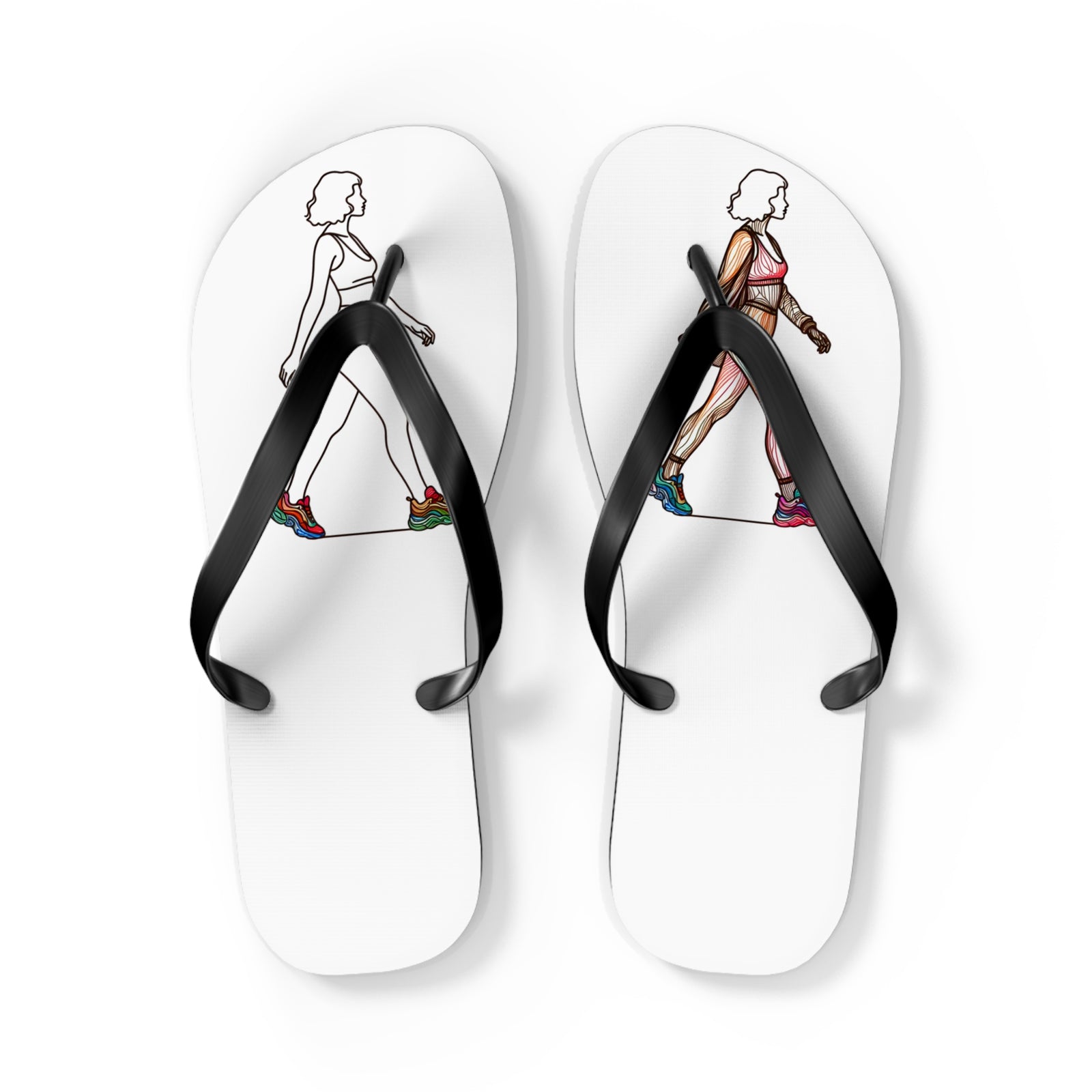 Fashion Icon Flip Flops