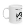 Mug - Woman Reading on Beach New Year's Resolution