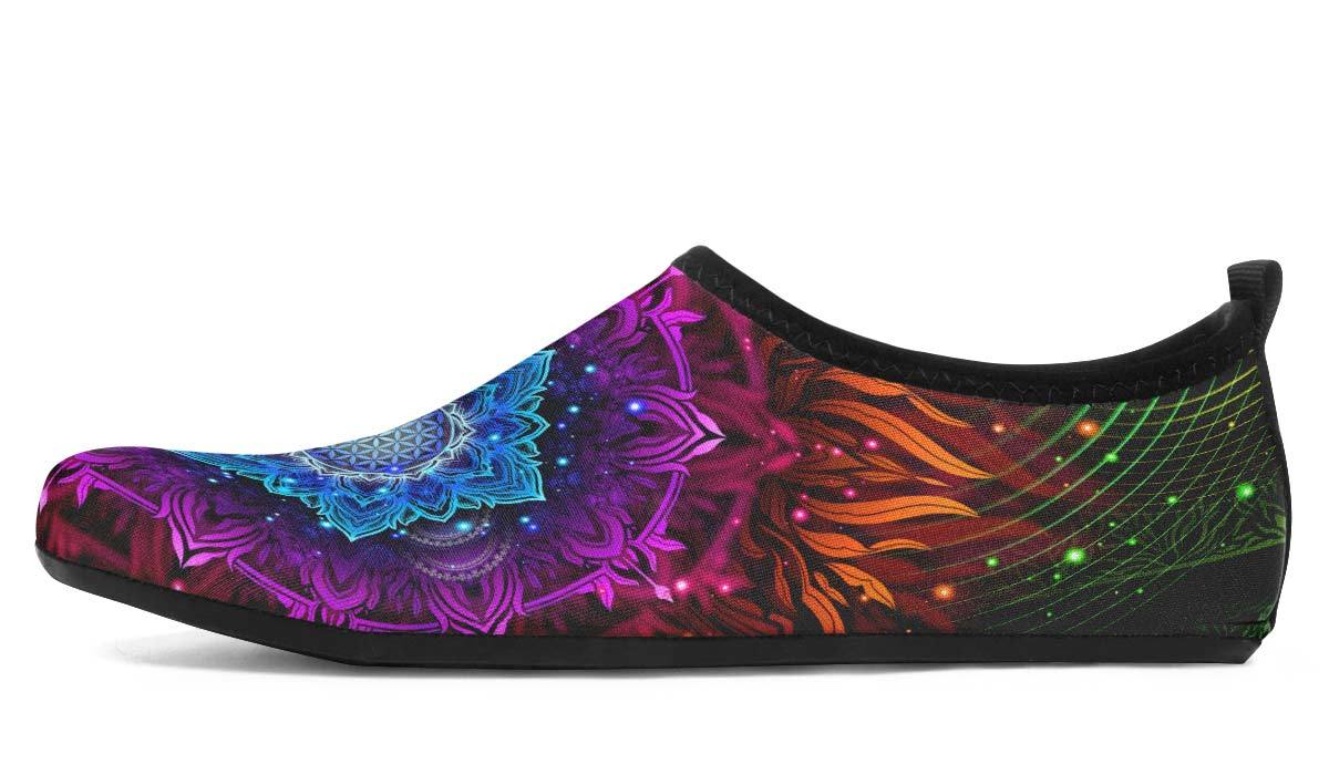 Aquabarefootshoes Women's Aqua Barefoot Shoes / US 3-4 / EU34-35 Aligned Flower