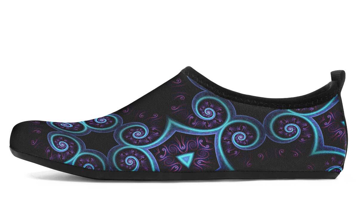 Aquabarefootshoes Women's Aqua Barefoot Shoes / US 3-4 / EU34-35 Night Session Visions