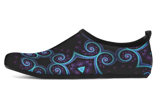 Aquabarefootshoes Women's Aqua Barefoot Shoes / US 3-4 / EU34-35 Night Session Visions