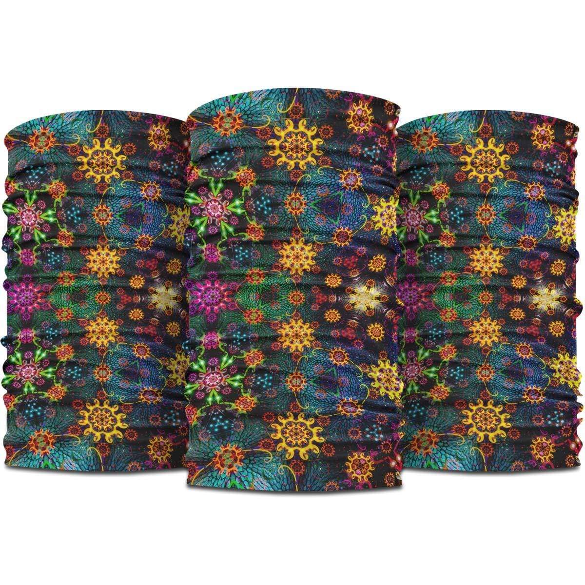 Bandana3packs 3-Pack Bandanas Flower Power