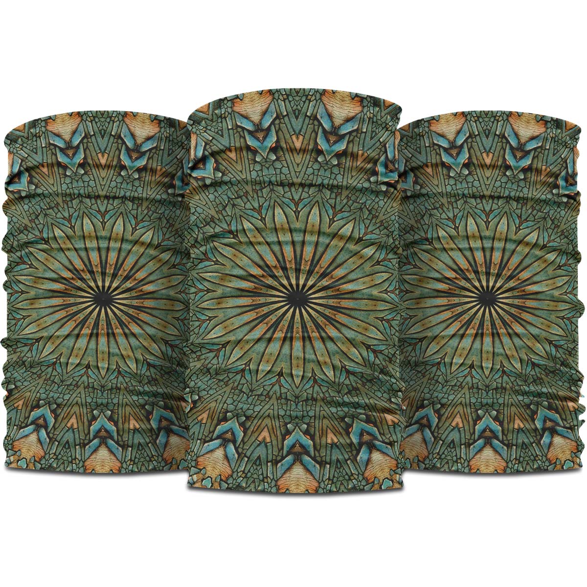 Bandana3packs 3-Pack Bandanas Inner Turquoise