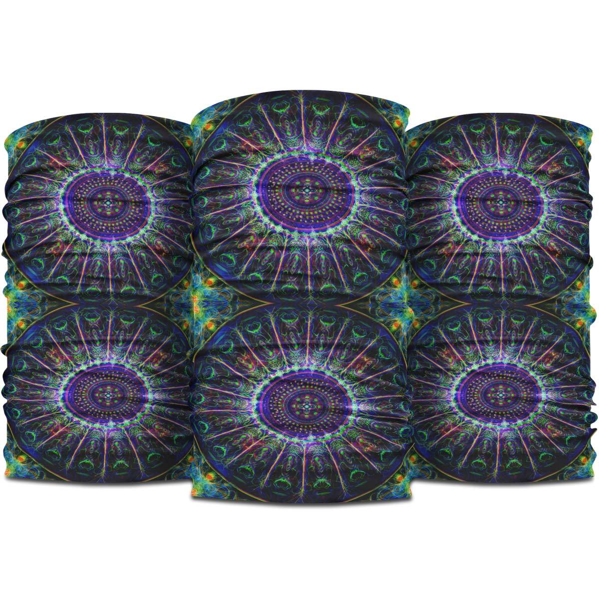 Bandana3packs 3-Pack Bandanas Subtle Realm Mandala