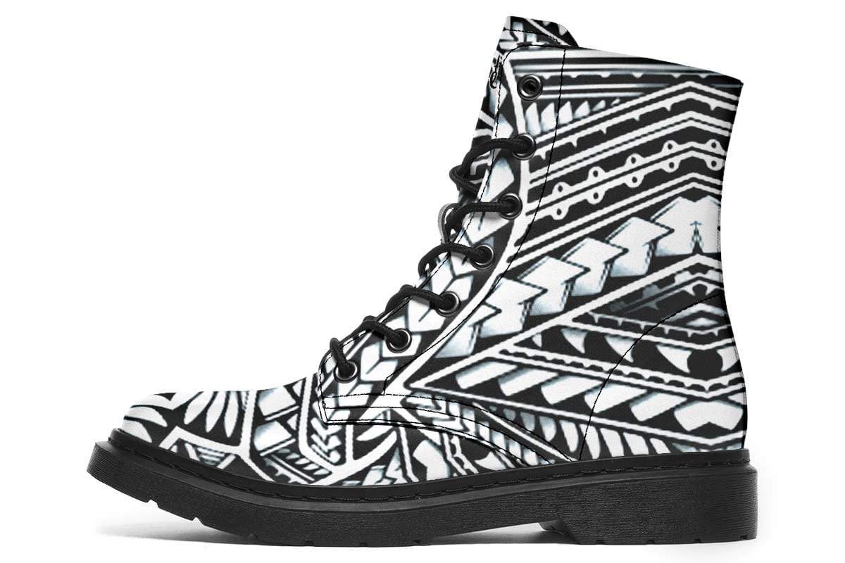 Boots Women's Boots / US 4.5 / EU35 Polynesian Pattern