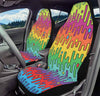 Car Seat Covers Set of 2 Car Seat Covers / Universal Fit Digital Drip Drip