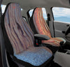 Car Seat Covers Set of 2 Car Seat Covers / Universal Fit Hooked On Rust