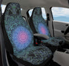 Car Seat Covers Set of 2 Car Seat Covers / Universal Fit Mandala Love