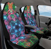 Car Seat Covers Set of 2 Car Seat Covers / Universal Fit Merkabah Activation