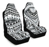 Car Seat Covers Set of 2 Car Seat Covers / Universal Fit Polynesian Pattern