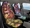 Car Seat Covers Set of 2 Car Seat Covers / Universal Fit Psychedelic Starfield