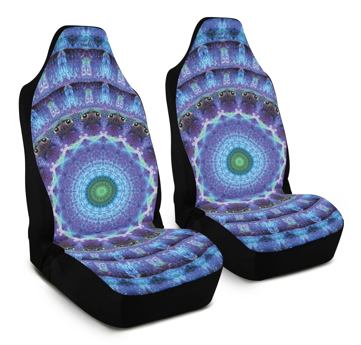 Car Seat Covers Set of 2 Car Seat Covers / Universal Fit Radiant Core