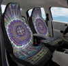 Car Seat Covers Set of 2 Car Seat Covers / Universal Fit Subtle Realm Mandala