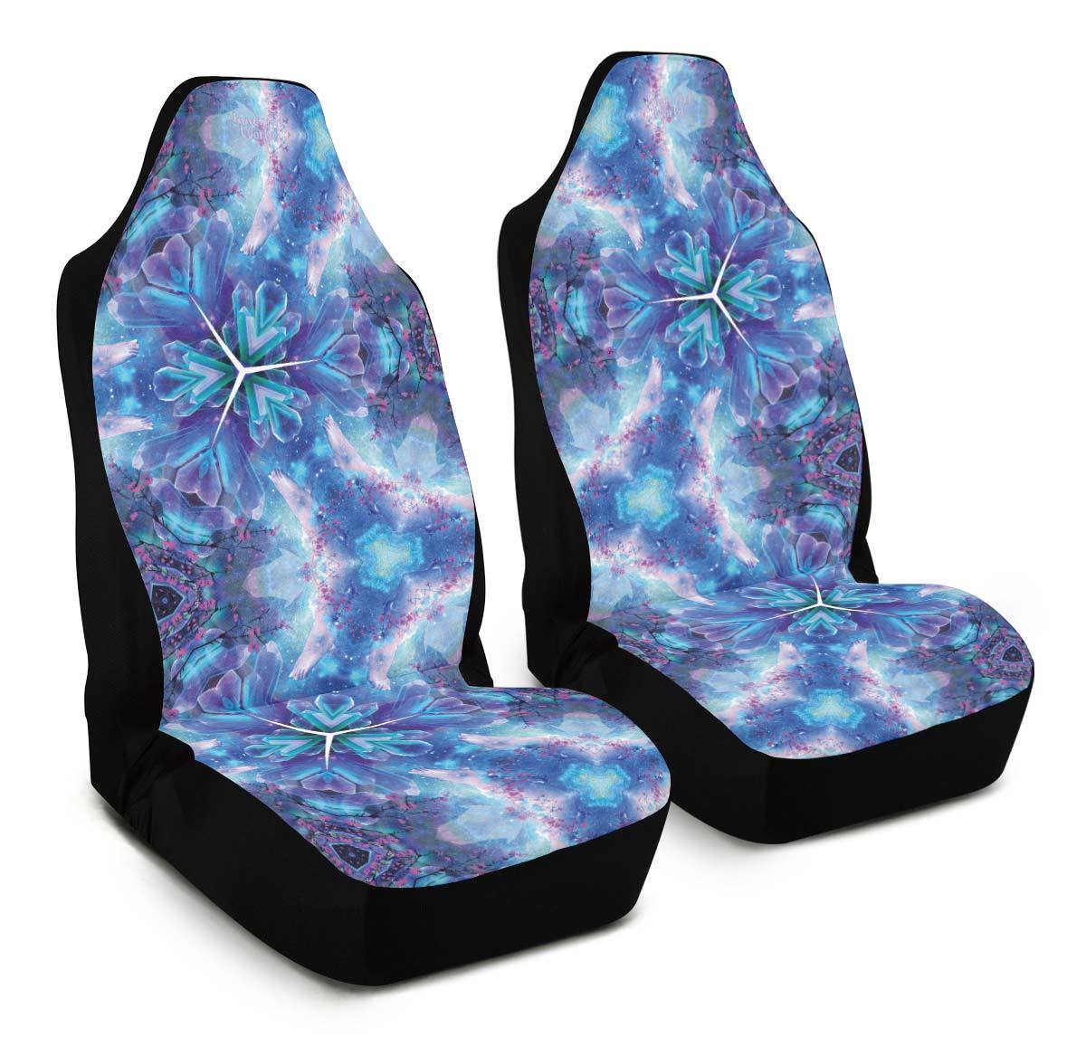 Carseatcovers Set of 2 Car Seat Covers / Universal Fit Psy Vibes