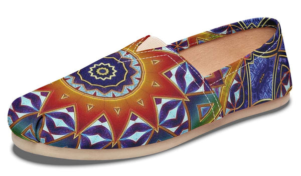 Casualshoes Women's Casual Shoes / US 5 / EU35.5 Sacred Sun Mandala