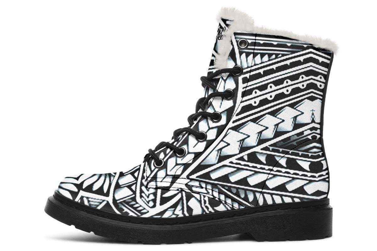 Comfyboots Women's Comfy Boots / US 4.5 / EU35 Polynesian Pattern