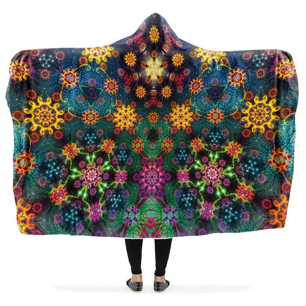 Hooded Blanket Hooded Blanket / One Size Flower Power