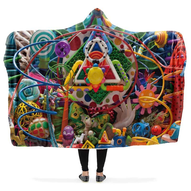 Hooded Blanket Hooded Blanket / One Size Imagination Land