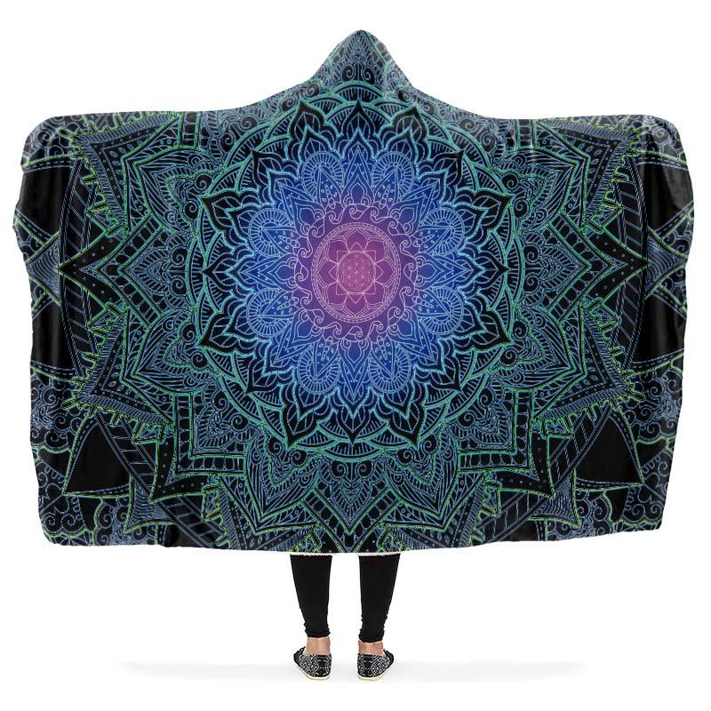 Hooded Blanket Hooded Blanket / One Size Mandala Love