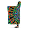 Hooded Blanket Hooded Blanket / One Size Peacock Mandala