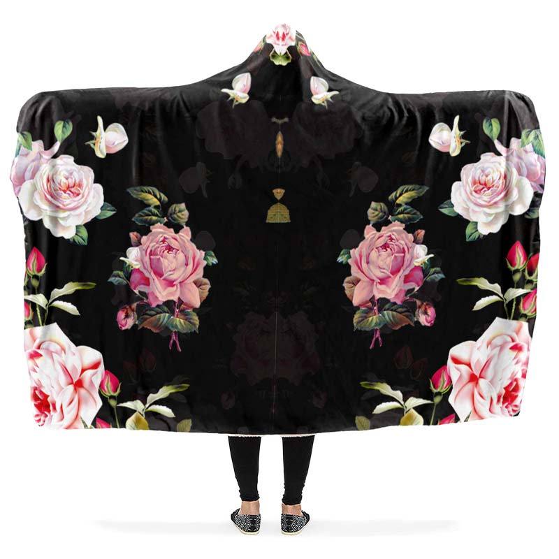 Hooded Blanket Hooded Blanket / One Size Rose Vintage