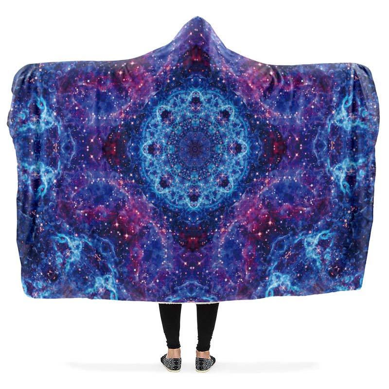 Hooded Blanket Hooded Blanket / One Size Shiva Blue