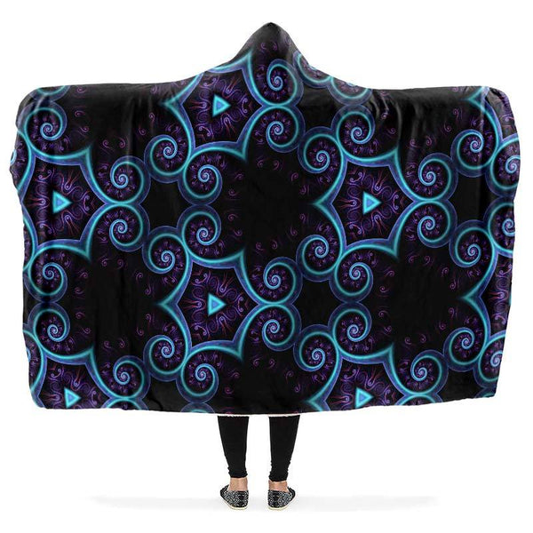 Hoodedblankets Hooded Blanket / One Size Night Session Visions