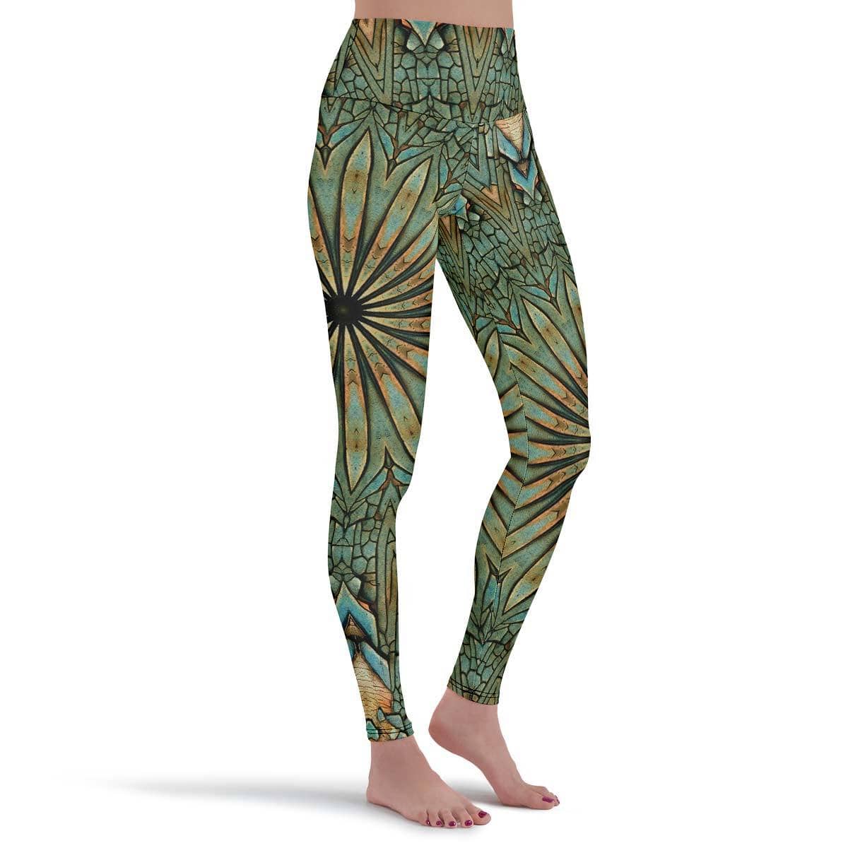 Leggings Leggings / XS Inner Turquoise