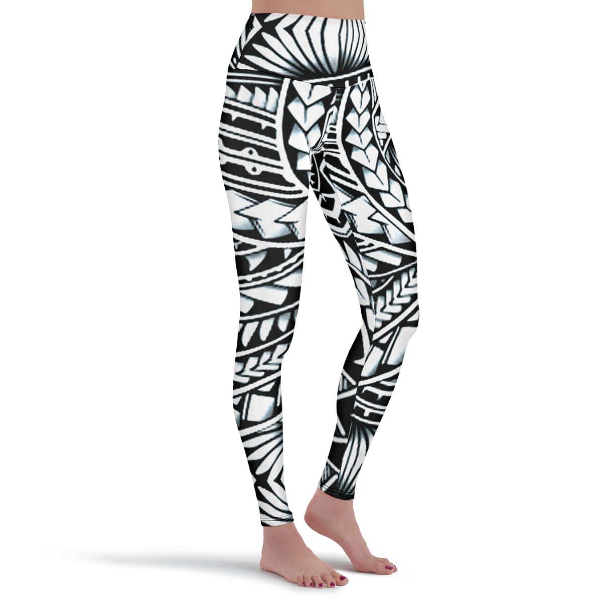 Leggings Leggings / XS Polynesian Pattern