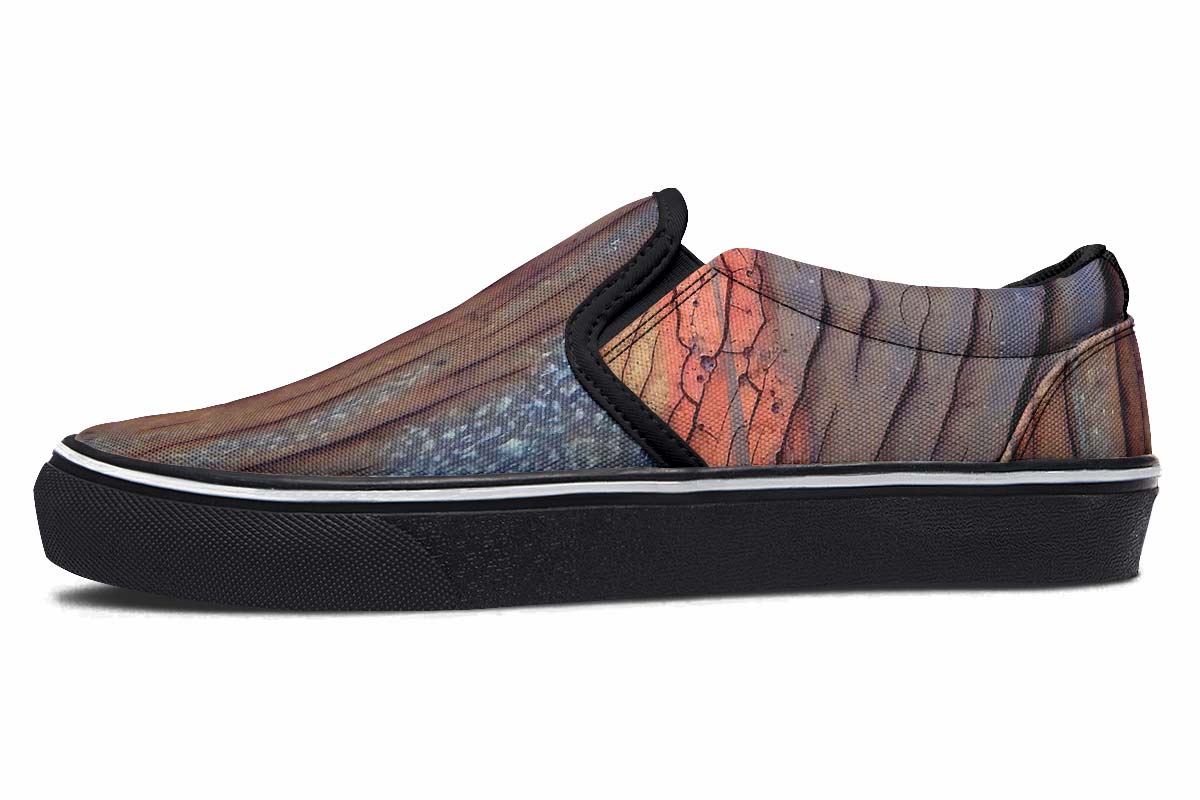 Slip On Women's Slipons / Black / US 6 / EU36 Hooked On Rust