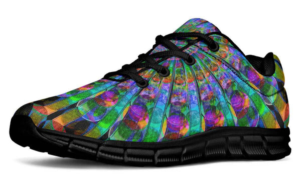 Peacock Mandala Sneakers