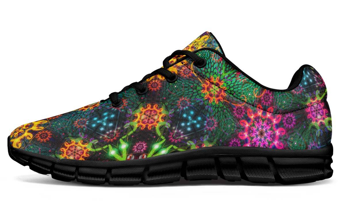 Sneakers Women's Sneakers / Black / US 5.5 / EU36 Flower Power