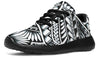 sporty Men's Sport Sneakers / Black / US 6 / EU39 Polynesian Pattern