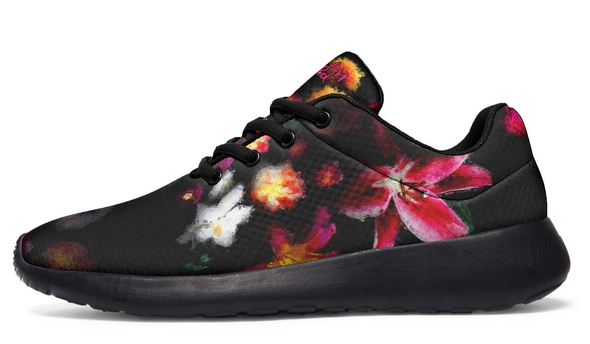 sporty Women's Sport Sneakers / Black / US 5.5 / EU36 Blooming Night