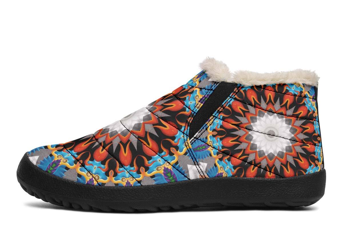 Wintersneakers Women's Comfy Sneakers / US 4.5 / EU35 Fire Red