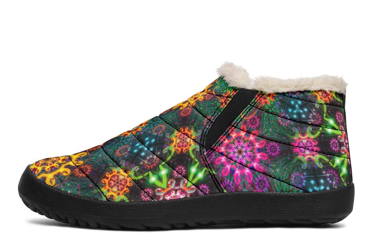 Wintersneakers Women's Comfy Sneakers / US 4.5 / EU35 Flower Power