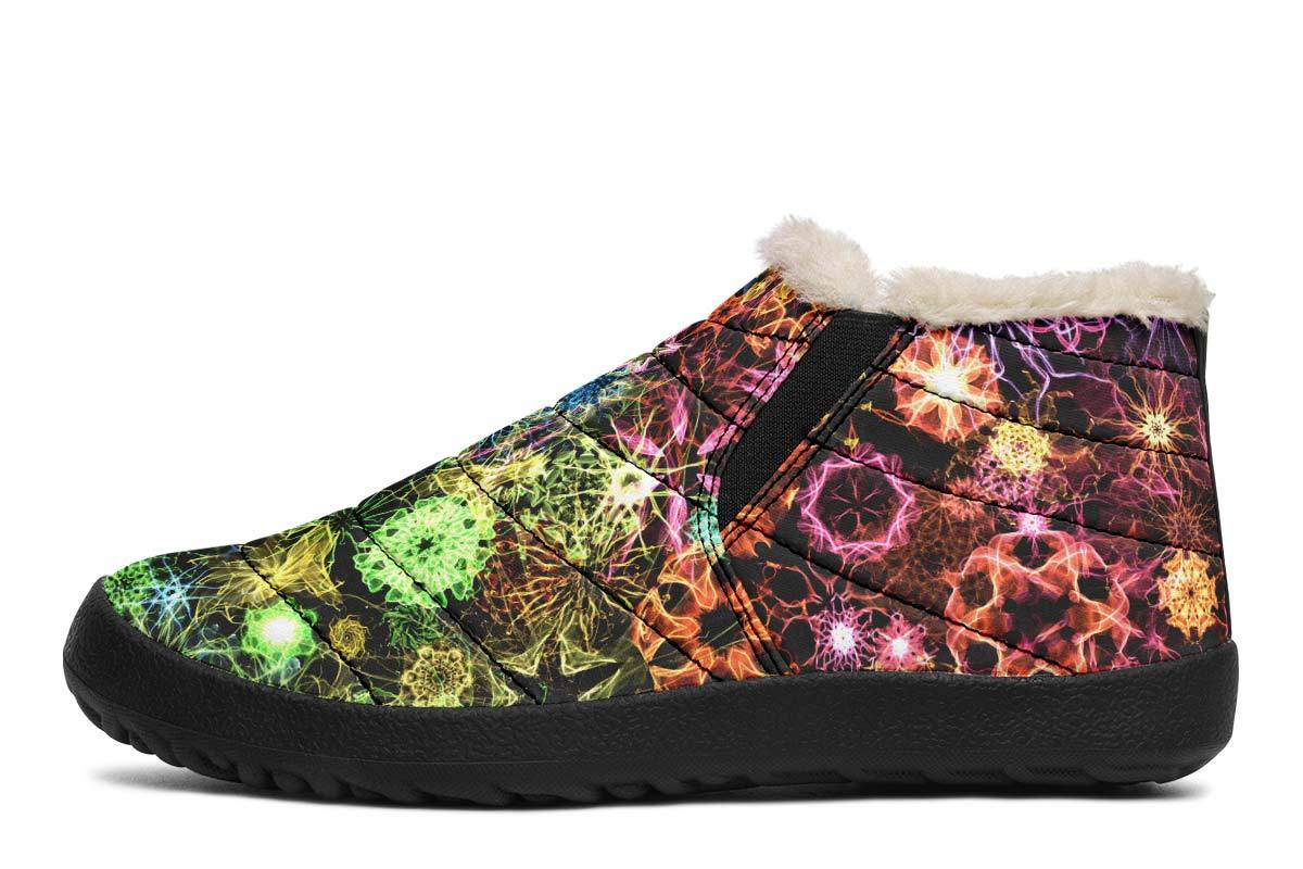 Wintersneakers Women's Comfy Sneakers / US 4.5 / EU35 Psychedelic Starfield