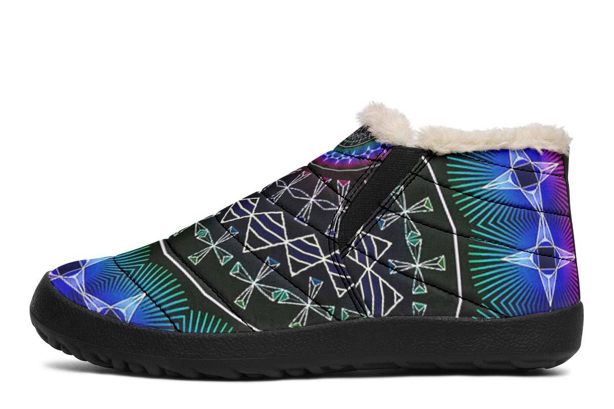 Wintersneakers Women's Comfy Sneakers / US 4.5 / EU35 Visionary Mandala